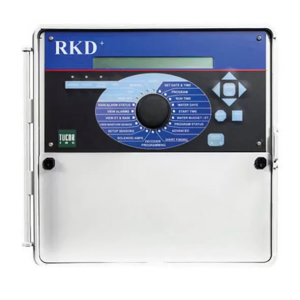 115 VAC Input 24 VAC Output 100 Stations Wired 12-1/4" x 6.5" x 12" Polycarbonate 2 Wire Conventional Controller | TUCRKDPLUS