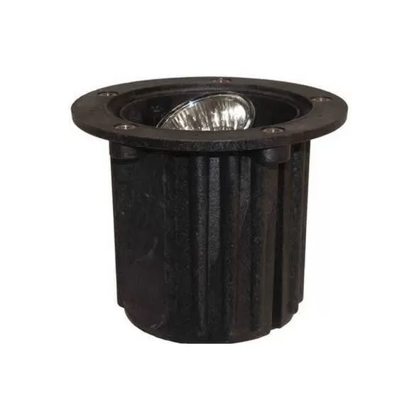 Ceramic Bi-Pin G4 MR16 LED Black Poly Glass Body Universal Well Light | ULSUW6300BK