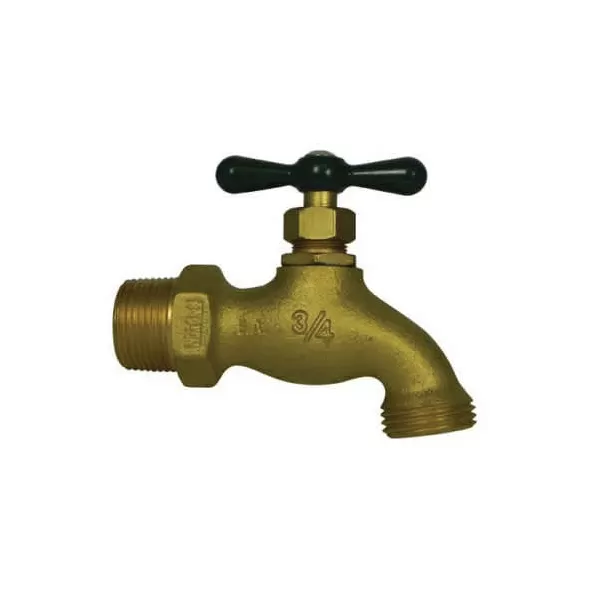 3/4" MNPT x GHT Lead-Free Brass Low Pressure Heavy-Duty Hose Bib | VLZHV007LF