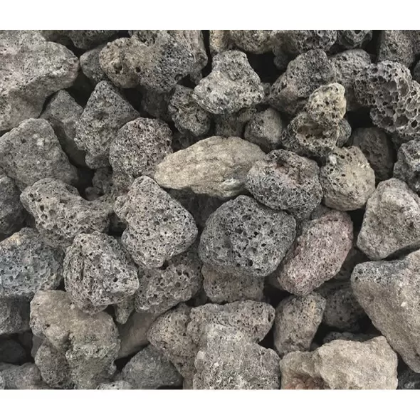 Warming Trends Lava Rock, 1 to 1-1/2" Black | BLRWAR