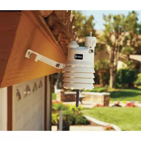 Wireless 6" x 6-1/2" x 2-3/4" Plastic Weather Sensor | TOLEVOWS