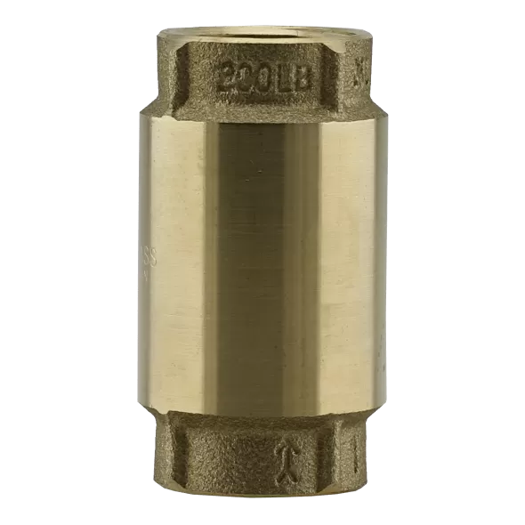 Boshart 17YBCVNL Brass Check Valve Lead-Free 1-1/2" FPT | 17YBCV150NL