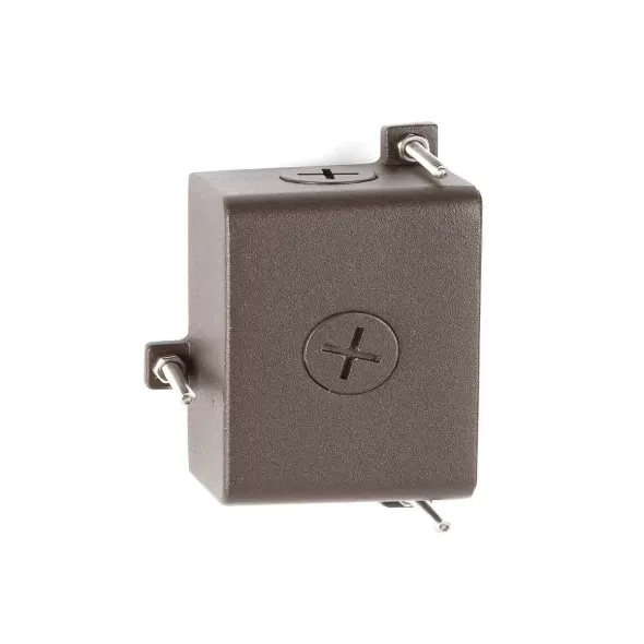 3-1/8" x 2-3/16" x 1-9/16" Bronze/Enamel Coated Aluminum Alloy For 12 to 120 V Landscape Lighting 5000-TCP Series Tree Mount Junction Box | WAC5000TCPBZ