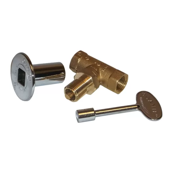 1/2" x 3" with Key For Outdoor Fire Pits Key Valve | WARKV12