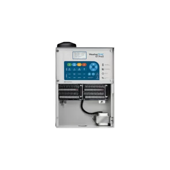 120/220 VAC Input 24 VAC Output 12 Stations Wired 12" x 5.75" x 17" Powder Coated 18 ga Cold Rolled Steel Commercial Controller | WTPRO3C12CWM