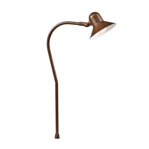 Alliance Outdoor Lighting Path Light, Bluetooth LED Brass With Frosted lens | PL100-BT