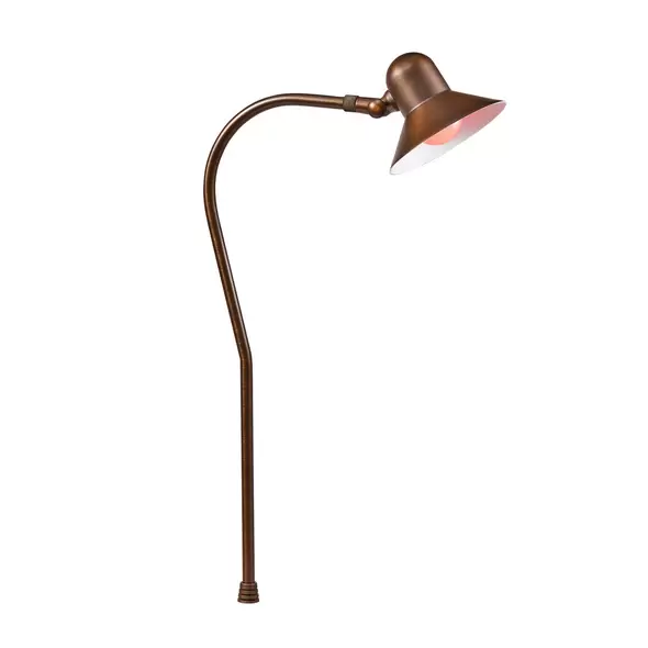 Alliance Outdoor Lighting Path Light, Bluetooth LED Brass With Frosted lens | PL100-BT