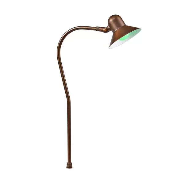 Alliance Outdoor Lighting Path Light, Bluetooth LED Brass With Frosted lens | PL100-BT