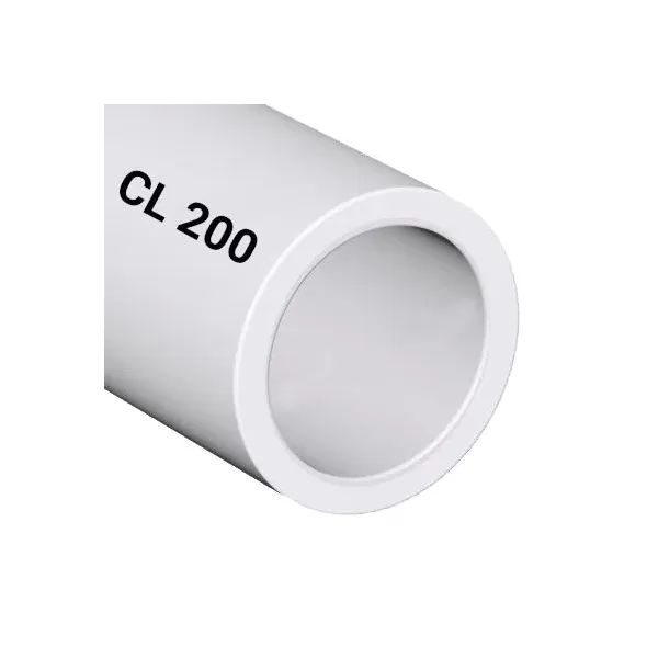 1" x 20' Class 200 SDR-21 Bell End White PVC Pressure Pipe
