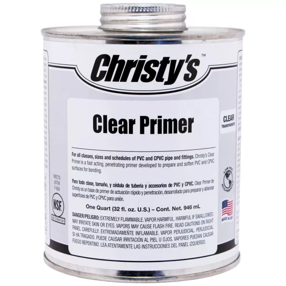 Christy Primer Clear Qt | CSTRHMPCPQT12