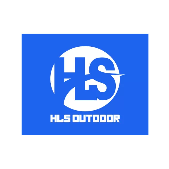 Blue Irrigation Marking Flag, w/HLS Outdoor Logo 4 x 5" 100/Bag | 4521BW39830