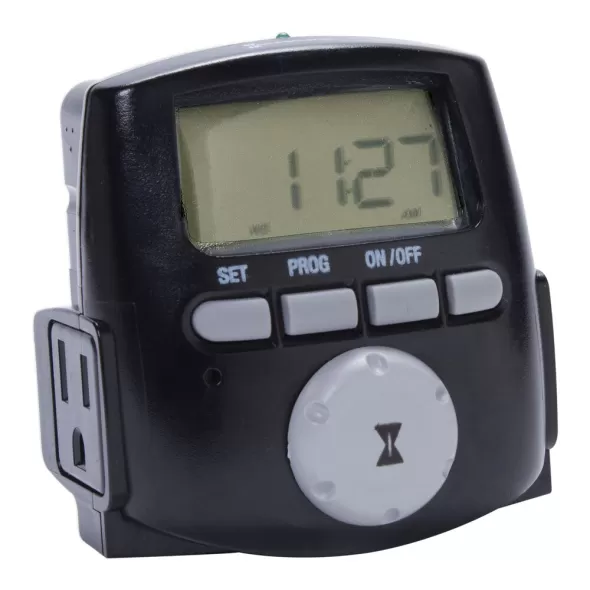 1000 W at 120 VAC 60 Hz Incandescent/Tungsten 1/2 hp at 120 VAC 60 Hz 3 Phase Motor 120 VAC Primary Digital Astronomic Landscape Timer | ITMDT200LT