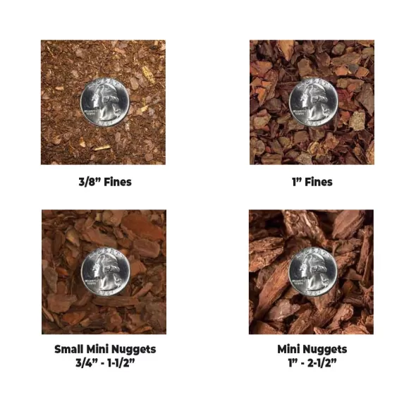 Pine Nuggets, 3 Cubic ft. Bagged Bark Mulch