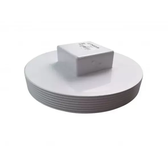 Countersunk Plug, 4" MPT PVC P Series SDR-35 Solvent Weld |  41P8