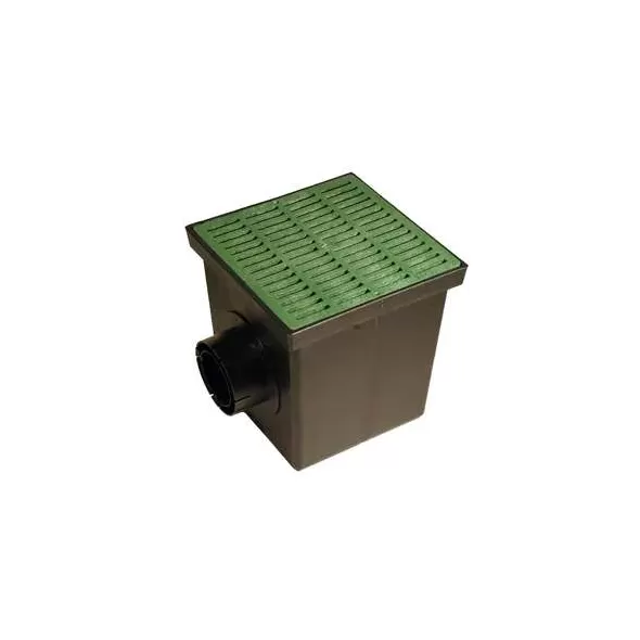 12" w/Green Grate Catch Basin Kit | NDS1200GRKIT