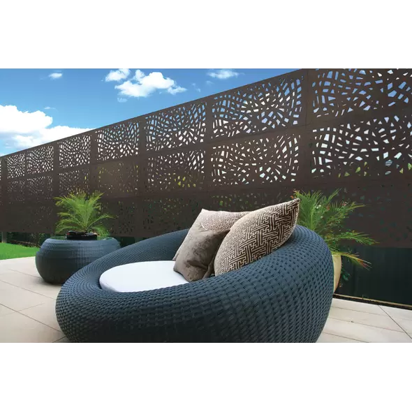 Alert Distributing Nest Hardwood Composite Decorative Wall Décor and Privacy Panel 2' x 4' | OUTUSADSNS1
