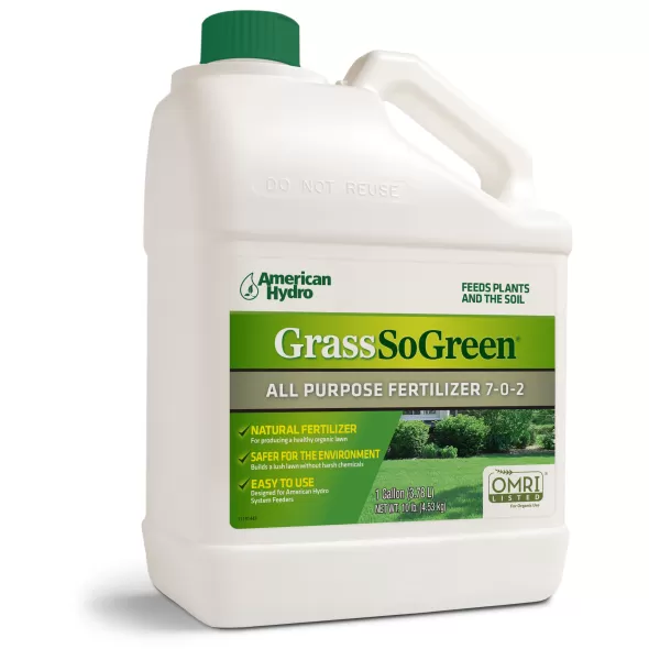 1 gal GrassSoGreen Fertilizer 7-0-2