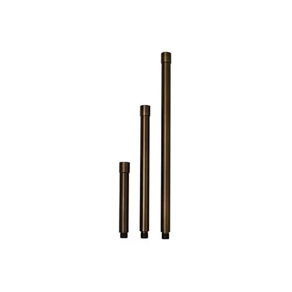 Alliance Outdoor Lighting Riser Extension, Aged Brass For FL100 FL50 Flood Lights 1.07" x 7.67" | AOLRISER6