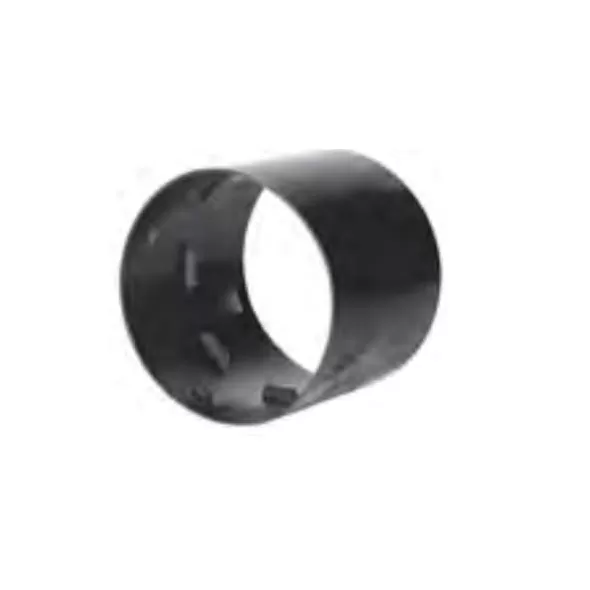 ADS Soiltight Coupler, Snap HDPE Dual Wall Injection Molded External N-12, Black 6" | DFD0613AA