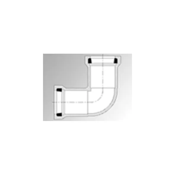 2" Gasketed PVC SDR-21 90 Degrees 1-Piece Bend | HRP118020