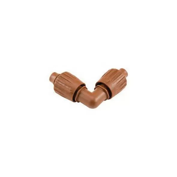 Hunter Locking Elbow, Brown Glass-Filled Polypropylene | PLDLOCELB