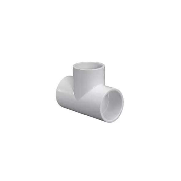 1" Tee PVC Sch. 40 Slip | 401010