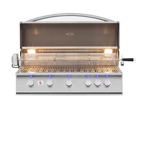 Sizzler Pro 32" 4-Burner W/Rear Infrared Burner Grill | SIZPRO40-NG