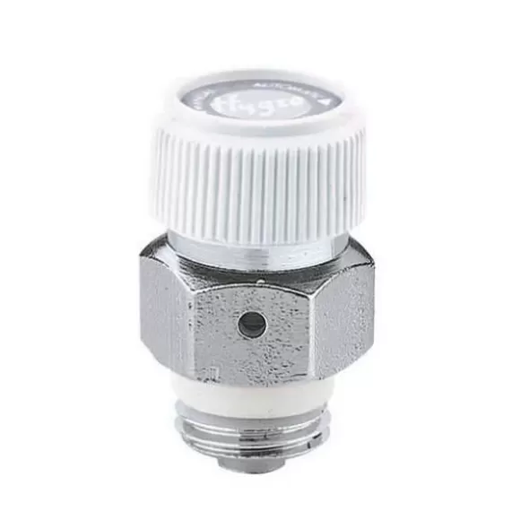 1/8" MNPT Chrome-Plated Brass Automatic/Manual Hygroscopic Air Vent | CAF508013A