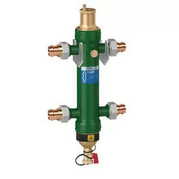 5 Micron 1" Sweat 11 gpm 5495 Series 4-In-1 Magnetic Hydraulic Separator | CAF549596A
