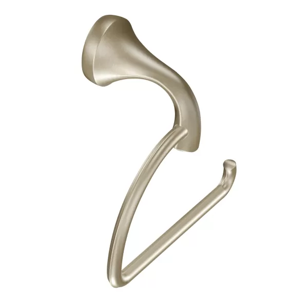 6.242" x 6.962" x 3.425" Brushed Nickel Zinc Pivoting Toilet Paper Holder | CSIYB2808BN