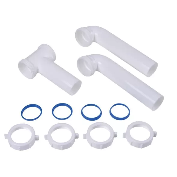 16" Polypropylene with Baffle Tee Center Outlet Waste | DERP9114A