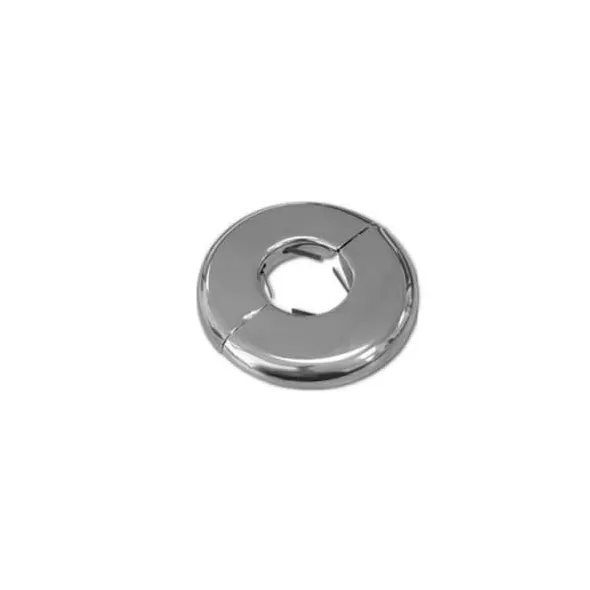 1" IPS Chrome Steel Heavy-Duty For Eastman Stop Valves Floor and Ceiling Plate | EZE25734