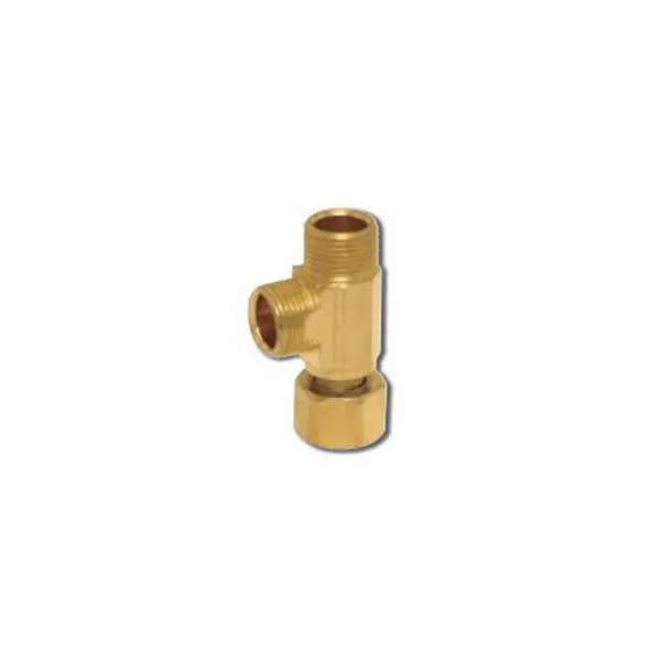 3/8" x 3/8" x 1/4" Brass Lead-Free For Eastman Stop Valves Add-An-Outlet Adapter | EZE25881LF