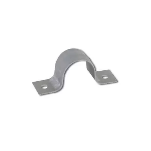 1-1/2" IPS Galvanized Iron 2-Hole Pipe Strap | EZE43029