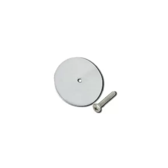 6" ia Chrome Stainless Steel Cleanout Cover Plate | EZE43491