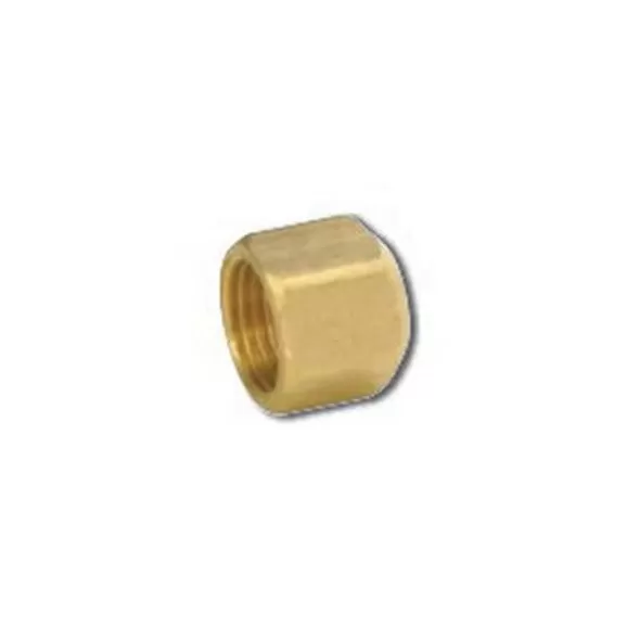 3/8" Compression Brass Lead-Free Cap | EZE65247LF