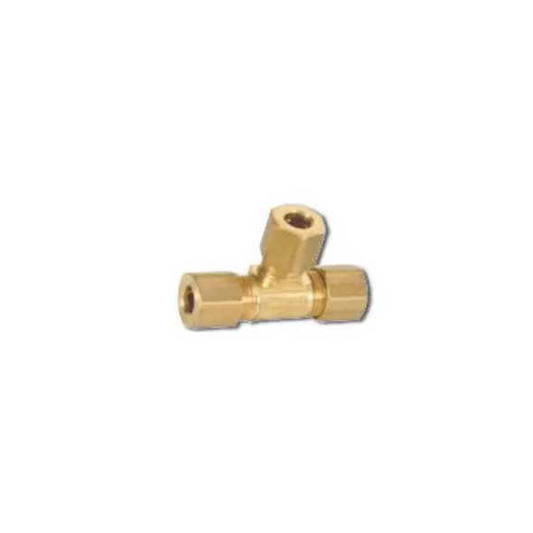 3/8" Compression Brass Lead-Free Tee | EZE65379LF