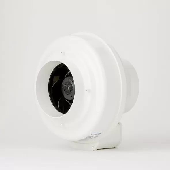 10" x 9-1/4" Plastic Inline Radon Fan | FANRN2