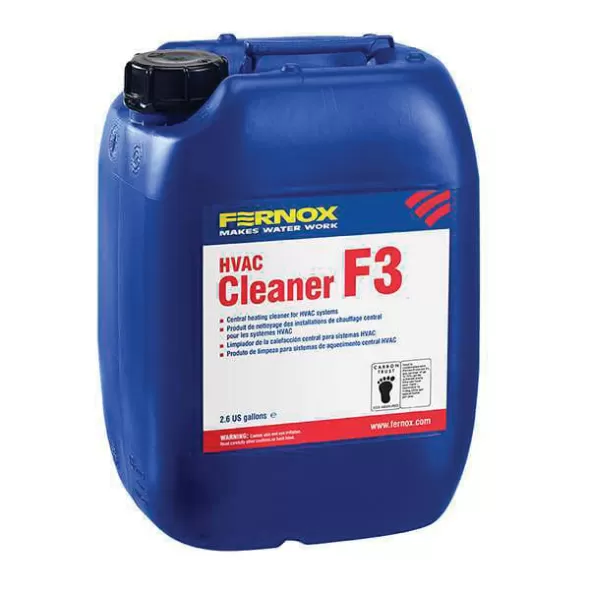 2.6 Gallon Dark Amber Liquid Faint Odor F3 HVAC Cleaner | FNX59701