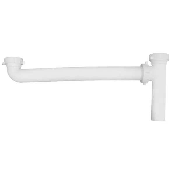 1-1/2" White PVC Direct Connection End Waste Outlet | JSCP37008