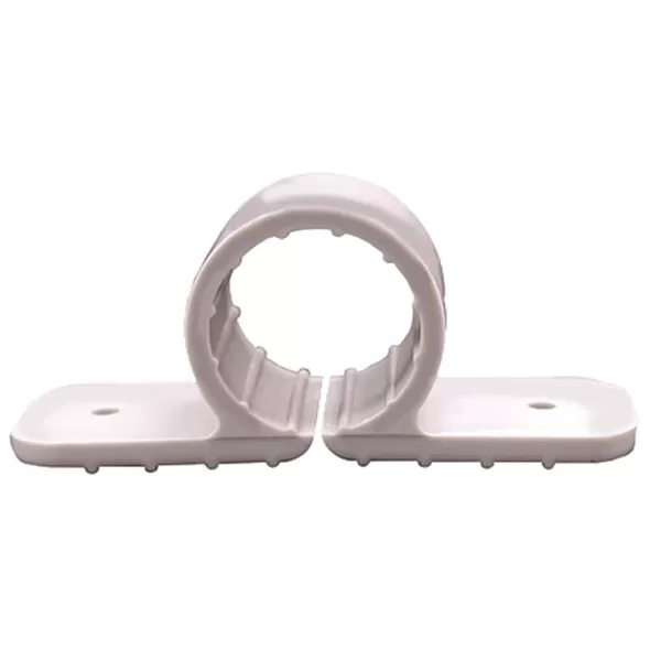 1-1/4" Plastic 2-Hole Pipe Clamp | JSCH28125