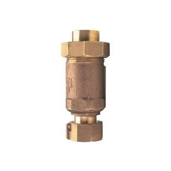 1" FNPT Union x FNPT Low Lead Cast Bronze 175 psi 700XL Series Dual Check Valve | ZRN1UFX1F700XL