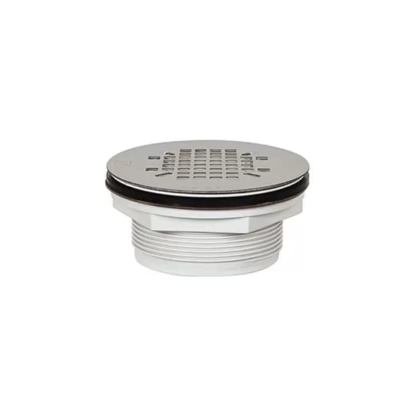 Polypropylene White 828 Series Shower Module Drain | SIO8282