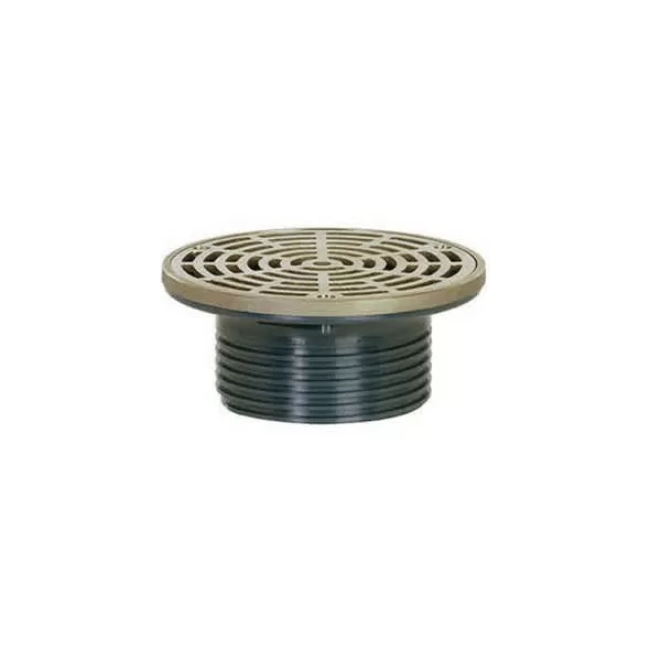 4" Round PVC Nickel Bronze 832 Series Adjustable Finish Fixture | SIO8324HNR