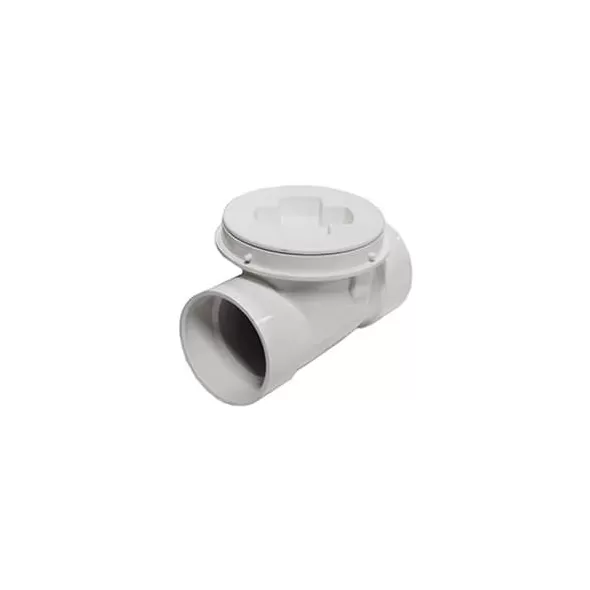 4" Hub PVC Schedule 40 869 Series Solvent Weld Backwater Valve | SIO869S4P