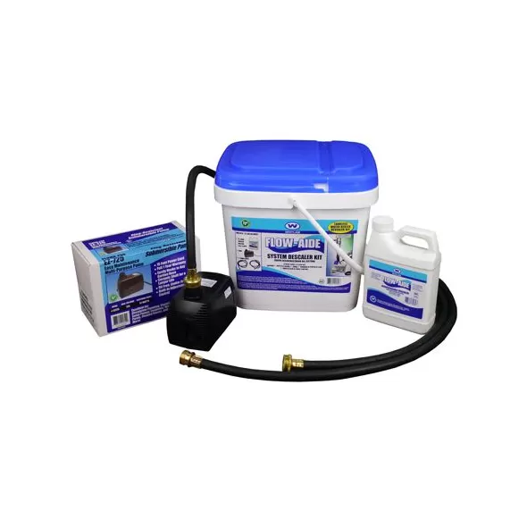 3.5 Gallon Bucket Yellow Liquid Citrus Odor System Descaler Kit | WHMFLOWKIT