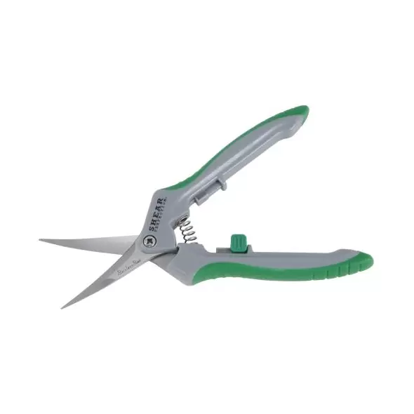 Shear Perfection Platinum Stainless Trimming Shear - 2 in Curved Blades (12/Cs)