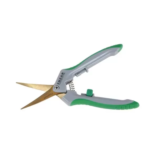 Shear Perfection Platinum Titanium Trimming Shear - 2 in Curved Blades (12/Cs)