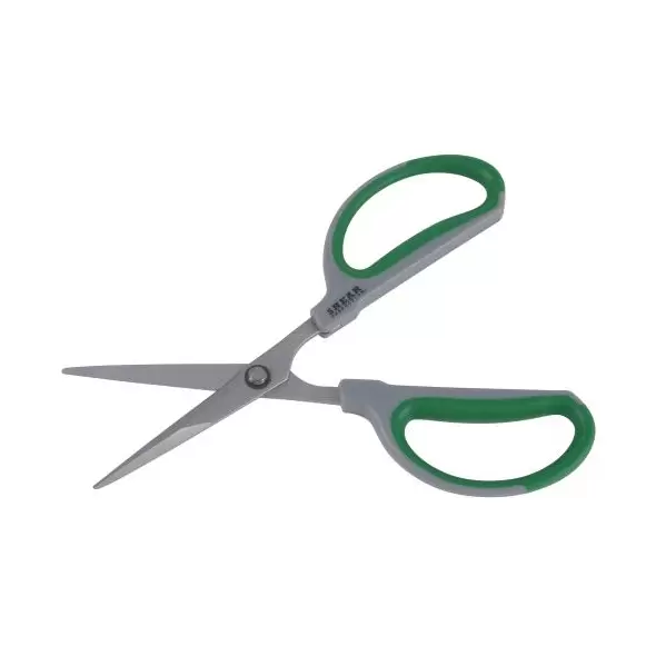 Shear Perfection Platinum Stainless Steel Bonsai Scissors - 2.4 in Straight Blades (12/Cs)