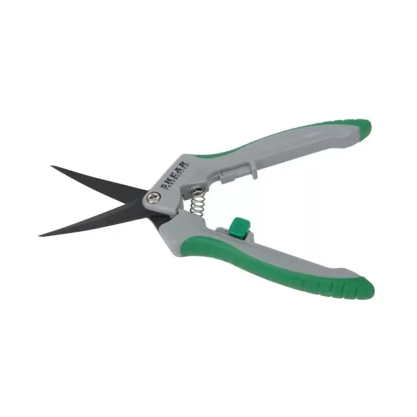 Shear Perfection Platinum Trimming Shear - 2 in Curved Non-Stick Blades (12/Cs)